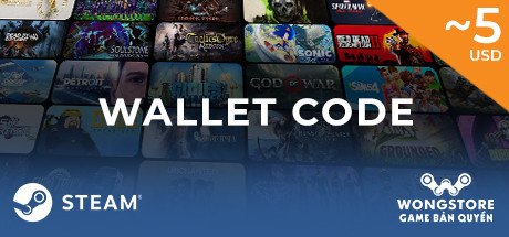 Steam code wallet ~129k VNĐ (~5$)