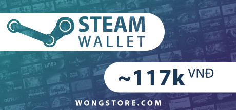 Steam code wallet 117k VNĐ (~ 5$)