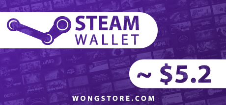 Steam code wallet ~126k VNĐ (~5$)