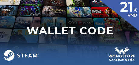 Steam code wallet 21k ~ 22.5k VNĐ