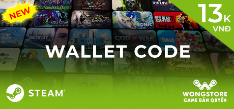 Steam code wallet 13k VNĐ