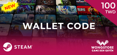 Steam code wallet 100 TWD (~79k VNĐ)