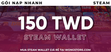 Steam code wallet 150 TWD (~130k VNĐ)